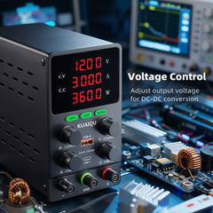 KUAIQU SPS1203S 120V 3A 360W DC Test Power with Voltage Control for DC-DC Converter Testing