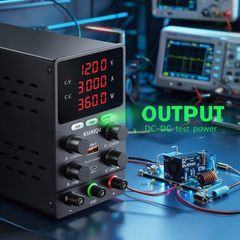 KUAIQU SPS1203S 120V 3A 360W DC Test Power with Voltage Control for DC-DC Converter Testing