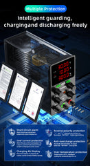 KUAIQU SPS3010C 30V 10A Adjustable Bench Power Supply for DC Motor & Actuator Testing