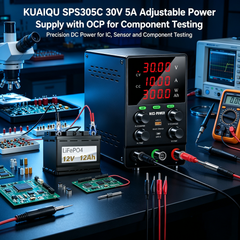 KUAIQU SPS3010C 30V 10A Bench Power Supply for Automotive Electronics Repair
