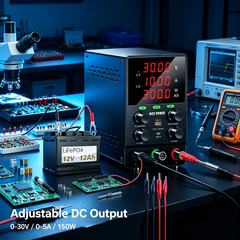 KUAIQU SPS3010C 30V 10A Bench Power Supply for Automotive Electronics Repair