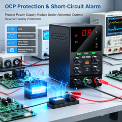 KUAIQU SPS3010C 30V 10A Power Supply with OCP for DC/DC Converter Testing
