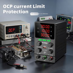 KUAIQU SPS3010S 30V 10A 300W Bench DC Supply with Precision Encoder for DC Load Testing
