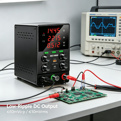 KUAIQU SPS305C 30V 5A Adjustable Bench Power Supply for Electronics Repair & Troubleshooting