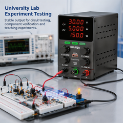 KUAIQU SPS305S 30V 5A 150W Lab DC Power Supply with HD 4-Digit Display for University Lab Experiment Testing
