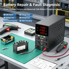 KUAIQU SPS605C 60V 5A 300W Battery Charging Power Supply for Battery Charging Test