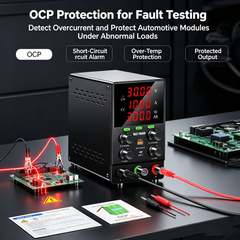 KUAIQU SPS605C 60V 5A 300W Bench Power Supply for Automotive Electronics Testing