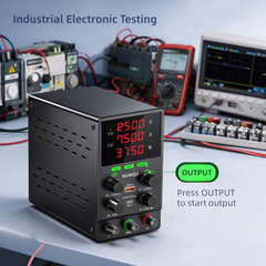 KUAIQU SPS605S 60V 5A 300W Adjustable DC Supply with OCP Protection for Industrial Electronics Testing
