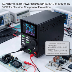 KUAIQU Variable Power Source SPPS3001D 0-300V 0-1A 300W for Electrical Component Evaluation