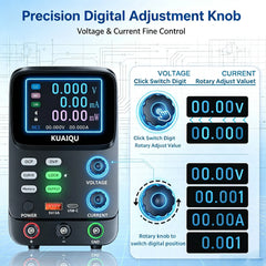 30V 5A Microamp Precision DC Power Supply with Curve Display for Hall & Temperature Sensor Calibration