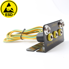 L-shaped grounding socket ten pack for Protecting electronic components