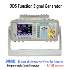 Générateur de signaux de fonction DDS 10 MHz 20 MHz Synthèse numérique directe Stabilité de fréquence Précision de 32 types de formes d'ondes arbitraires 