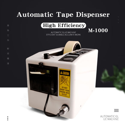 Dévidoir automatique de ruban adhésif M-1000, coupe-ruban adhésif contrôlé par micro-ordinateur, largeur 7-50 mm, longueur 0-999 mm, affichage LED, mode auto/manuel