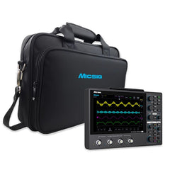 Digital Oscilloscope 4 Channel 100MHz 200MHz Handheld Touch Screen  110Mpts storage depth 12bit vertical resolution 1GSa/s