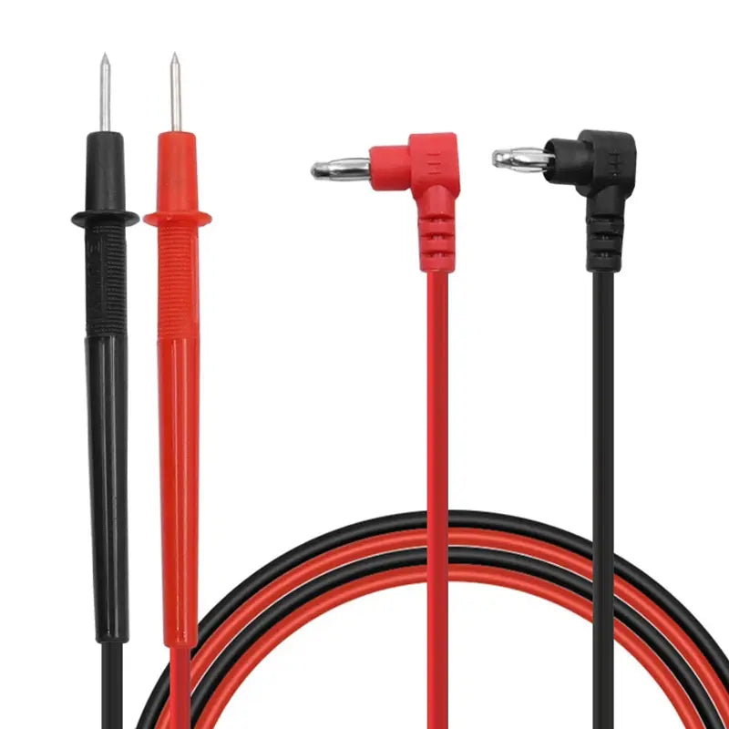 10A 1000V Super Needle tip Multimeter Test Leads, Hard Rod Probe Pins, 70cm Cable, Universal Meter Wire Kit for Lab Work