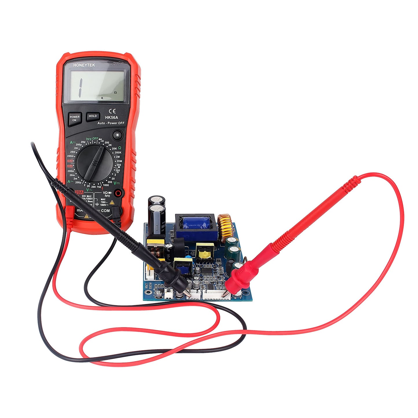 10A 1000V Super Needle tip Multimeter Test Leads, Hard Rod Probe Pins, 70cm Cable, Universal Meter Wire Kit for Lab Work
