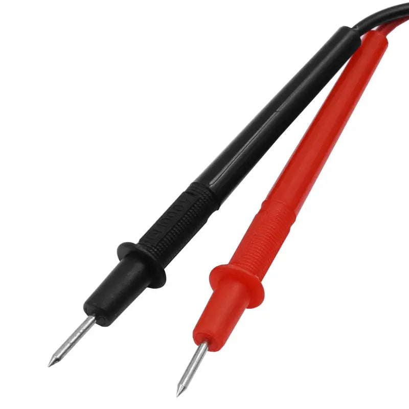 10A 1000V Super Needle tip Multimeter Test Leads, Hard Rod Probe Pins, 70cm Cable, Universal Meter Wire Kit for Lab Work