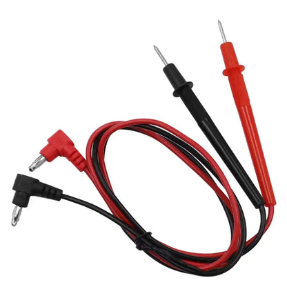 Cordons de test pour multimètre 10 A 1 000 V avec têtes de sonde amovibles, câble de 70 cm, kit de fils de mesure universels rouge/noir pour réparation électronique