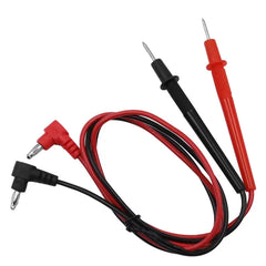 Cables de prueba para multímetro de 10 A y 1000 V con cabezales de sonda desmontables, cable de 70 cm, kit universal de cables de medición rojo/negro para reparación electrónica.