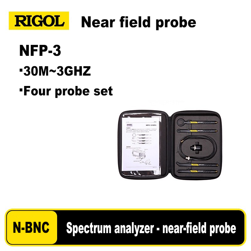RIGOL Near-Field Probe for Spectrum analyzer NFP-3 30MHz ~ 3GHz frequency range 4 Probes fit for various detection radius SMB Port Type