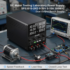 NICE-POWER DC Motor Testing Laboratory Power Supply SPS3010-2KD 0-30V 0-10A 300W×2 Dual Output Bench Supply
