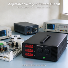 NICE-POWER DC Power Supply for 48V System Testing R-SPS6050 0-60V 0-50A 3000W with Adjustable Output