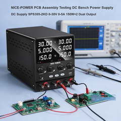 NICE-POWER PCB Assembly Testing DC Bench Power Supply DC Supply SPS305-2KD 0-30V 0-5A 150W×2 Dual Output