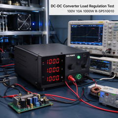 NICE-POWER R-SPS10010 Variable DC Power Supply 100V 10A 1000W for DC Converter Prototype Validation