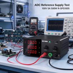 NICE-POWER R-SPS1005 Adjustable DC Power Supply and Bench Power Supply 100V 5A 500W for Analog Circuit Bias Supply