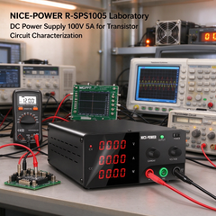 NICE-POWER R-SPS1005 Laboratory DC Power Supply 100V 5A for Transistor Circuit Characterization