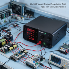 NICE-POWER R-SPS12010 DC Power Source and Bench Power Supply for DC Auxiliary Power Module Testing 120V 10A 1200W