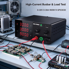 NICE-POWER R-SPS3030 DC Power Supply 0-30V 0-30A 900W for Low-Voltage Power Circuit Evaluation