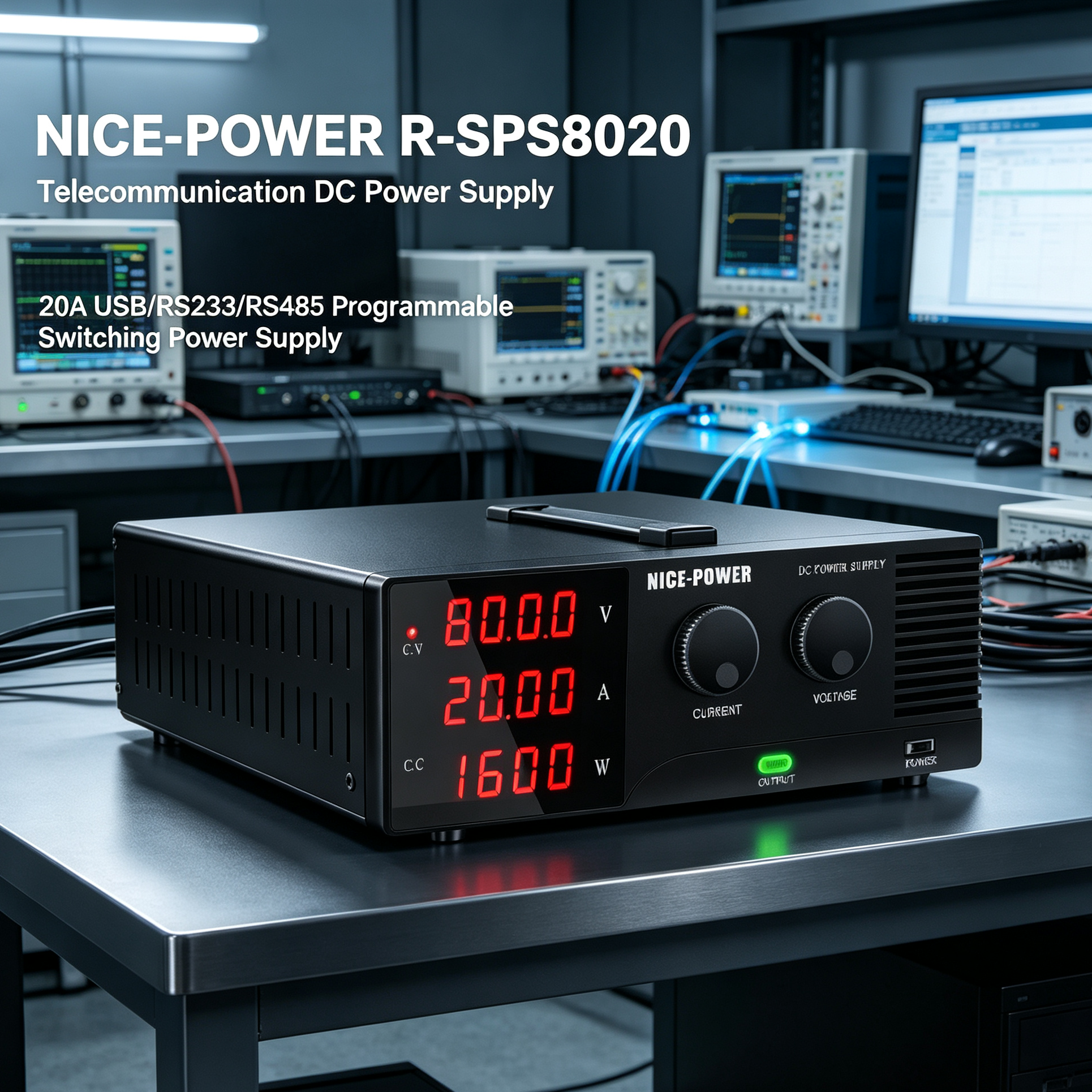 NICE-POWER R-SPS8020 Telecommunication DC Power Supply