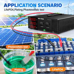 NICE-POWER Renewable Energy Module Validation DC Source R-SPS15010 150V 10A 1500W with CV/CC Indicators