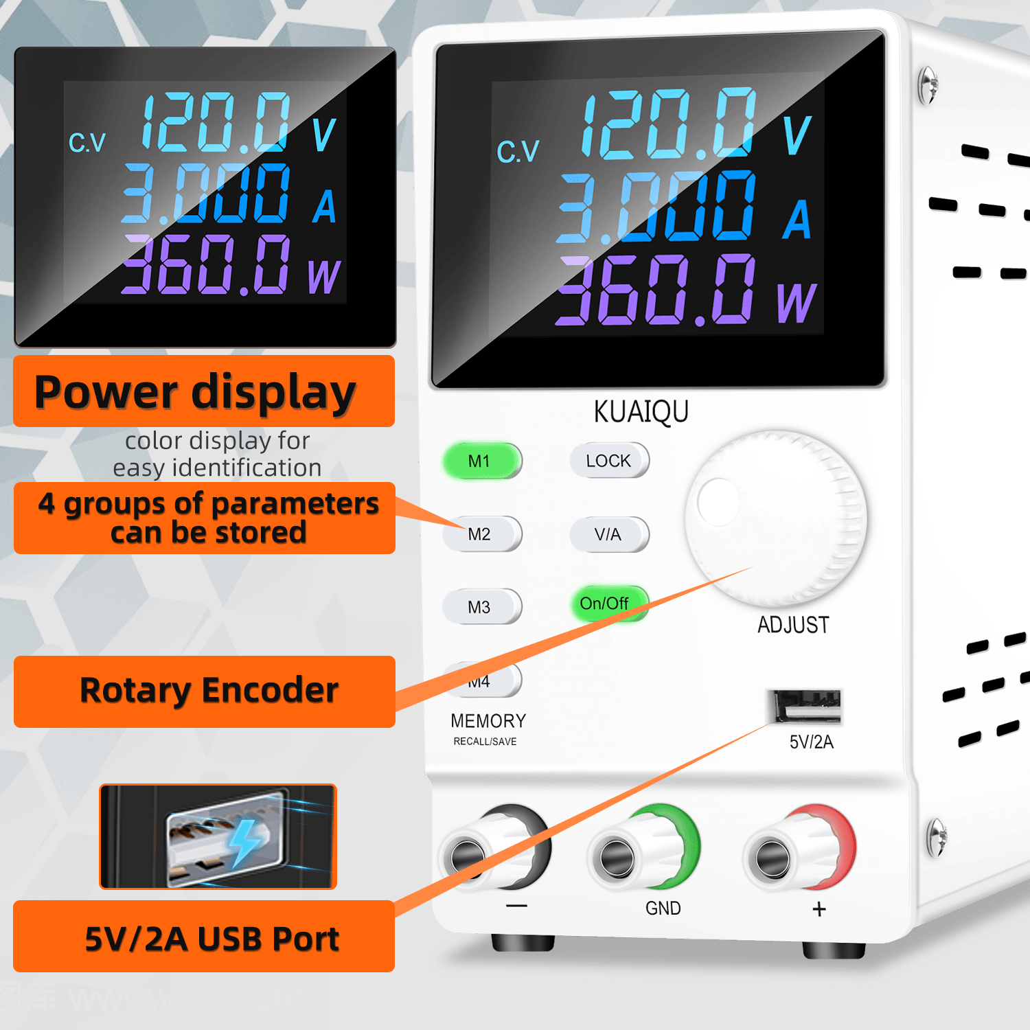NICE POWER SPPS1203D WHITE 5