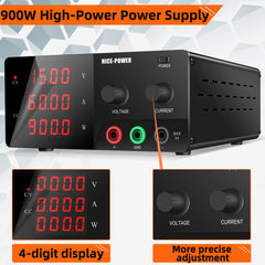 Nice Power R-SPS1560 BLACK 5 High Current DC Power Supply