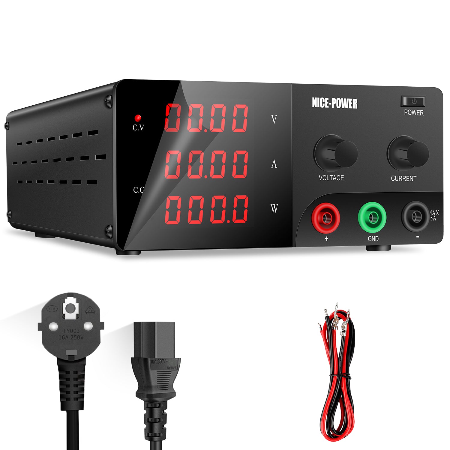 Nice Power R SPS1505 BLACK 1 Programmable High Voltage DC Power Supply 