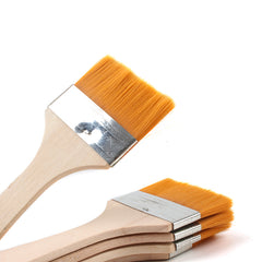 No.10 Yellow bristle brush × 10-Nylon Board Brush for Handicraft Making & Cultural Relic Restoration