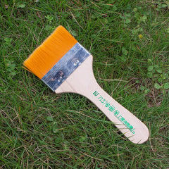 No.10 Yellow bristle brush × 10-Nylon Board Brush for Handicraft Making & Cultural Relic Restoration