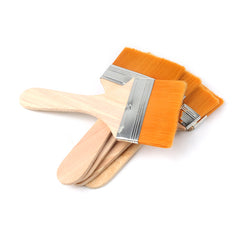 No.12 Yellow bristle brush × 10-Nylon Board Brush for Decoration Work & Car Detailing