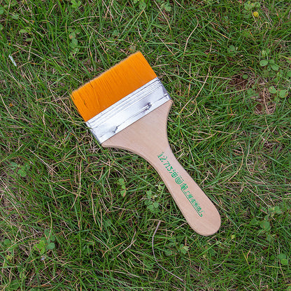 No.12 Yellow bristle brush × 10-Nylon Board Brush for Decoration Work & Car Detailing