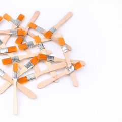 No.2 Yellow brushes × 10-High-quality for Electronics Industry & Decoration Work