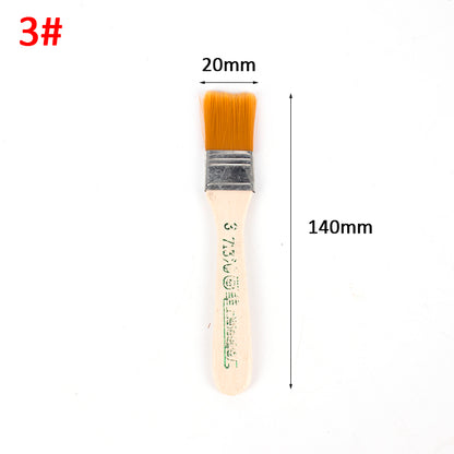 No.3 Yellow bristle brush × 10-High-quality for Decoration Work & Food Processing