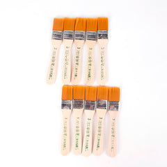 No.3 Yellow bristle brush × 10-High-quality for Decoration Work & Food Processing