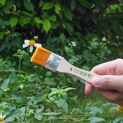 No.4 Yellow bristle brush × 10-High-quality for Handicraft Making & Food Processing