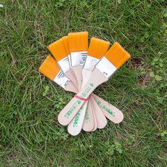 No.4 Yellow bristle brush × 10-High-quality for Handicraft Making & Food Processing