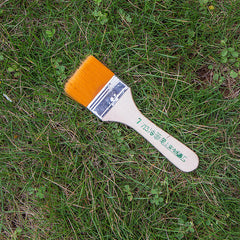 No.7 Yellow bristle brush × 10-Nylon Board Brush for Mold Handling & Decoration Work