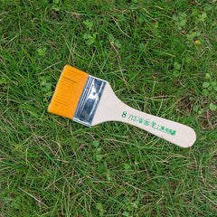 No.8 Yellow bristle brush × 10-Nylon Board Brush for Electronics Industry & Decoration Work