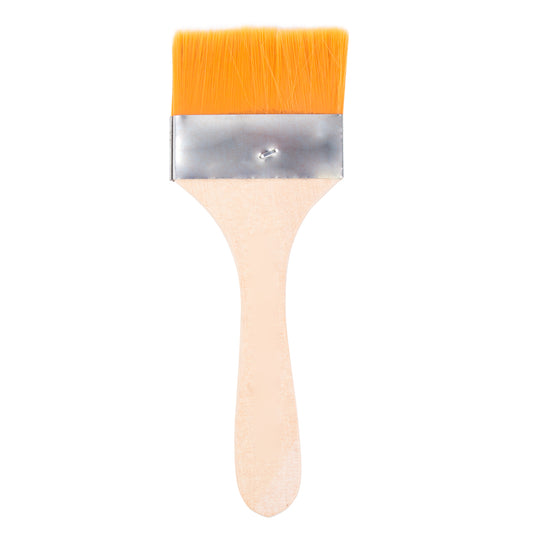 No.9 Yellow bristle brush × 10-Nylon Board Brush for Decoration Work & Handicraft Making