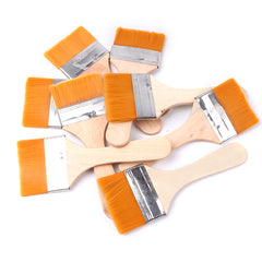 No.9 Yellow bristle brush × 10-Nylon Board Brush for Decoration Work & Handicraft Making